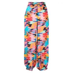 SOLID & STRIPED The Prem graphic-print trousers